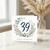 39th Birthday Card Floral Wreath Happy Birthday Card