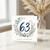 63rd Birthday Card, Floral Wreath Happy Birthday Card
