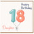 Daughter 18th Birthday Card