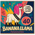 40th Birthday Card for Him or Her, Funny Llama Birthday Card, Banana Llama