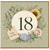 18th Birthday Card, Floral Happy Birthday Card