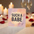 Such a Babe Card - Romantic Love/Anniversary Card for Boyfriend, Girlfriend or Partner - Cute Typography Design - Blank Inside Greeting - A6 with Envelope