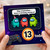 13th Birthday Card for Gamer, Among Us Birthday Card