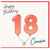 18th Birthday Cousin Card