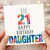21st Birthday Daughter Card, Happy Birthday Daughter Card