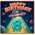 8th Birthday Card, Space Alien Birthday Card