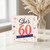 60th Birthday Card for Her, She's 60 Funny Gin Cocktail Card