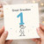 1st Birthday Card for Great Grandson
