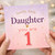 1st Birthday Daughter Card, Lovely Little Daughter You Are 1