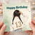 13th Birthday Card for Girl, Happy Birthday Teen Card