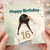 16th Birthday Card for Girl, Happy Birthday Card