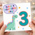 3rd Birthday Card for Boy or Girl, Have a Roarsome Day Dinosaur Card