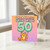 50th Birthday Card, Purr - fect Special Birthday Cat Balloon Card