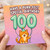 100th Birthday Card Cute Cat Have a Purr - fect Special Birthday