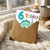 6th Birthday Card for Child, Cute Dinosaur Party Design