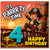 4th Birthday Card, Pirate Birthday Card for Boy