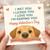 Funny Dog Valentine’s Day Card - I Met You I Licked You Love I’m Keeping - Cute Puppy From the True Love of Your Life - Romantic Card for Boyfriend, Girlfriend, Husband or Wife