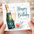 90th Birthday Card, Happy Birthday To You Champagne Card
