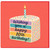 10th Birthday Card, Wishing You a Happy Birthday Cake Card