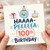 100th Birthday Card Funny Party Celebration Card