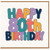 8th Birthday Card, Colourful Happy 8th Birthday Card