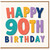 90th Birthday Card, Happy 90th Birthday Card