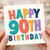 90th Birthday Card, Happy 90th Birthday Card