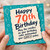 70th Birthday Card, Funny Happy 70th Birthday Card