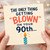 90th Birthday Card Funny Humorous Candle Design