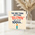 100th Birthday Card, Funny Milestone Birthday Card with Candle Design