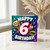 6th Birthday Card, Comic Book Style Happy 6th Birthday Card