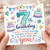 7th Birthday Card, Happy 7th Birthday Card for a Super Star