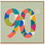 90th Birthday Card, Colourful Patterned 90th Celebration Card