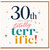 30th Birthday Card Totally Terrific