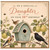 Daughter 18th Birthday Card, Vintage Birdhouse and Garden Design