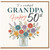 Grandpa 50th Birthday Card, Happy 50th Birthday Card for Grandpa