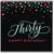 30th Birthday Card, Thirty Happy Birthday Card