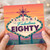 80th Birthday Card, Welcome to Fabulous Eighty Birthday Card