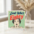 80th Birthday Card, Look Who's Eighty Retro Vintage Surprise Card