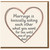 Funny Marriage Card - 'Asking Each Other What You Want for Tea' - Dark Humour Anniversary or Wedding Card for Couple, Husband or Wife, Heart Illustration