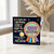 Great Granddaughter Birthday Card, Out of This World Moon and Badge Design