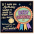 Grandfather Birthday Card, Best Grandfather Out of This World Birthday Badge Design