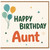Aunt Happy Birthday Card