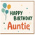 Auntie Happy Birthday Card