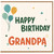 Grandpa Birthday Card, Happy Birthday Grandpa Card