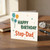 Step - Dad Happy Birthday Card