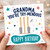 Grandma Birthday Card, You're Try - Mendous Happy Birthday Cricket Card