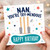 Nan Birthday Card, Try - Mendous Cricket Birthday Card