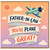 Father - in - Law Good Luck Card, You're Plane Great Aeroplane Greeting Card