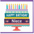 Niece Happy Birthday Card